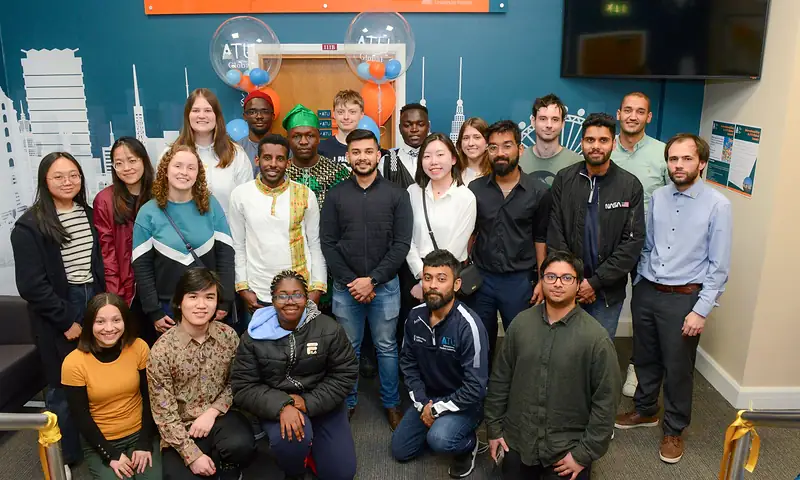 International students together at ATU Global