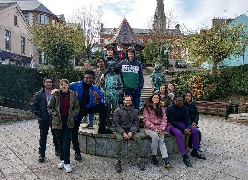 ISS Hub friends exploring Cork city
